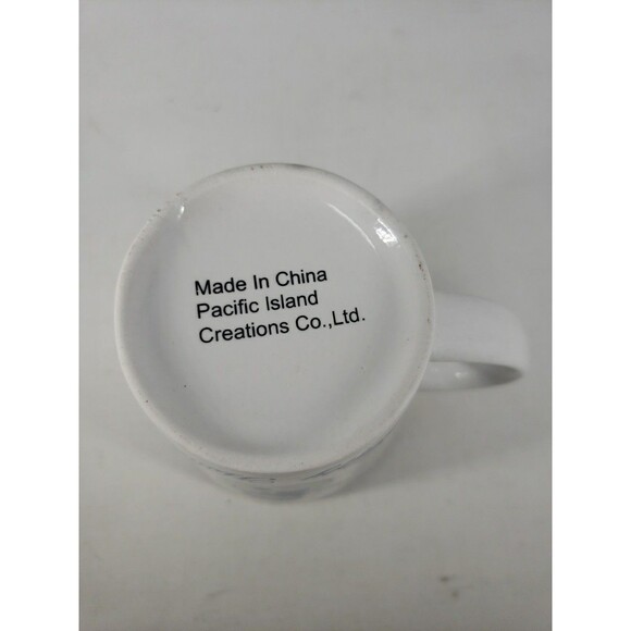 Snowman Happy Holidays Winter Snow Coffee Cocoa Mug Pacific Island Creations - Picture 8 of 10